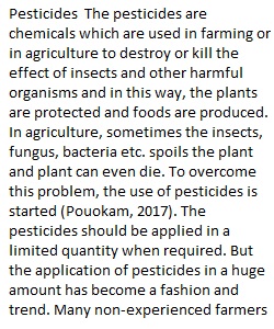 week 2 assignment: Pesticides